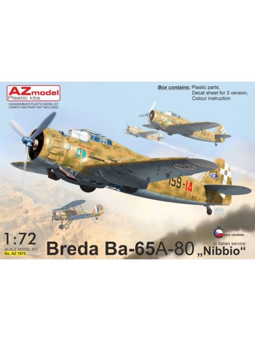 AZ Model - 1/72 Breda Ba-65A "Nibbio" In Italian service