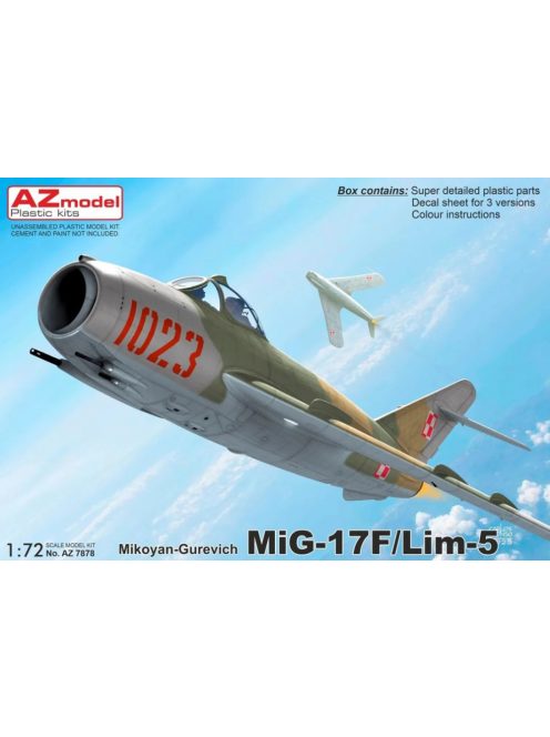 AZ Model - 1/72 MiG-17F/Lim-5