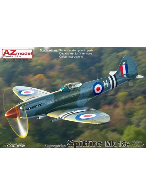 AZ Model - 1/72 Spitfire Mk.18e "Asian Teritory"