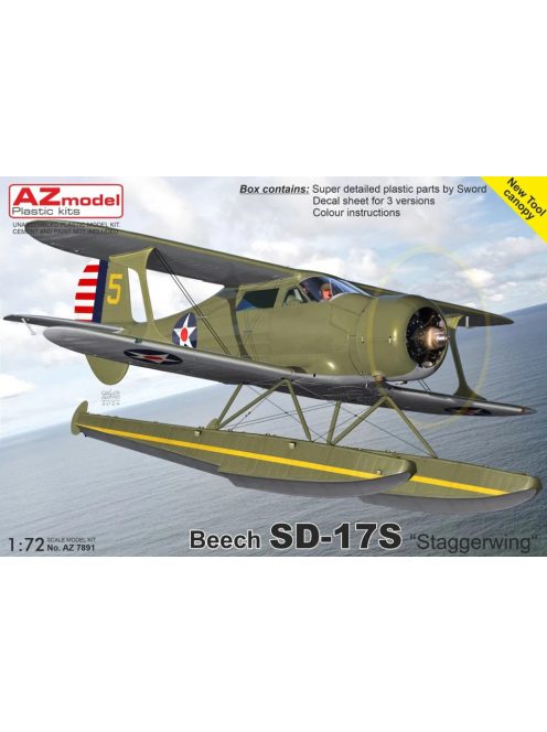 AZ Model - 1/72 Beech SD-17S "Staggerwing"