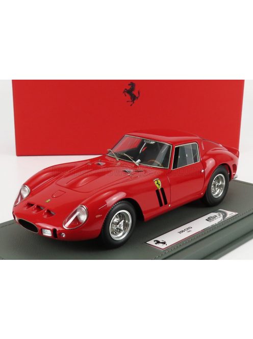 Bbr-Models - FERRARI 250 GTO COUPE 1962 - CON VETRINA - WITH SHOWCASE RED