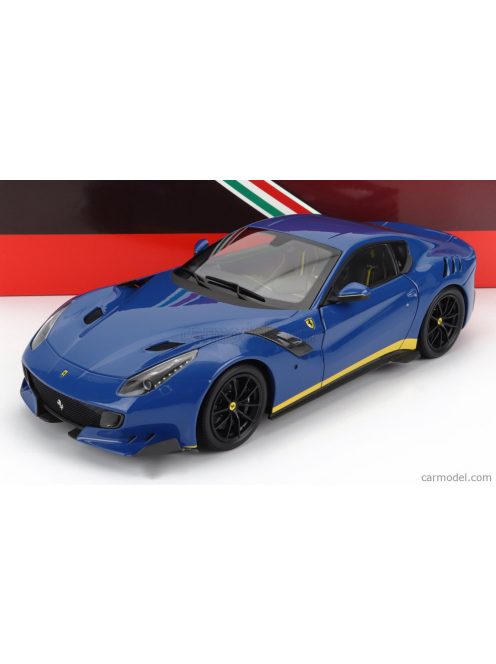 Bbr-Models - Ferrari F-12 Tdf 2015 Azzurro Dino - Blue Yellow