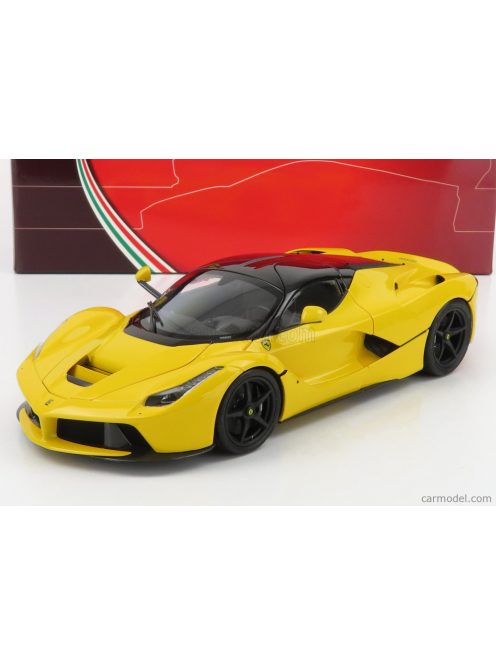 Bbr-Models - Ferrari Laferrari 2013 - Black Wheels Giallo Modena - Yellow Black