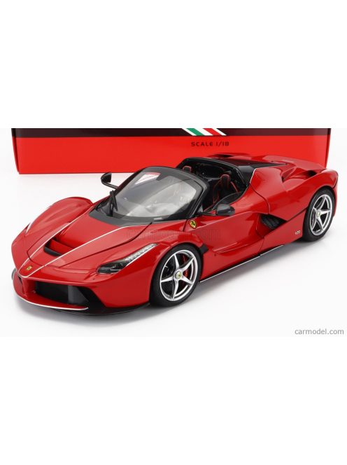 Bbr-Models - Ferrari Laferrari Aperta Spider 2016 Rosso Corsa 322 - Red