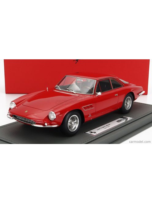 Bbr-Models - Ferrari 500 Superfast 2 Series Coupe 1965 - Con Vetrina - With Showcase Red