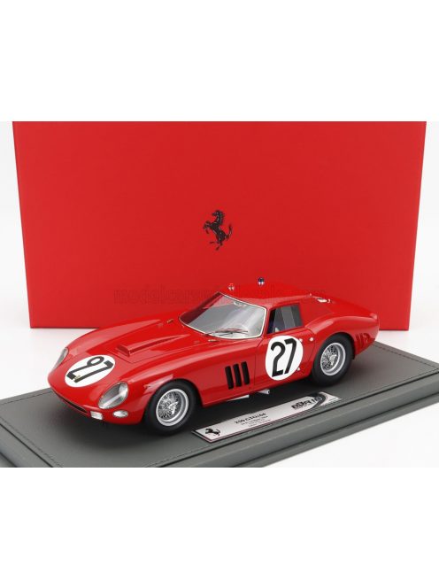 Bbr-Models - FERRARI 250 GTO/64 s/n.5573GT COUPE TEAM NORTH AMERICAN RACING N.A.R.T. N 27 24h LE MANS 1964 FERNAND TAVANO - BOB GROSSMAN RED