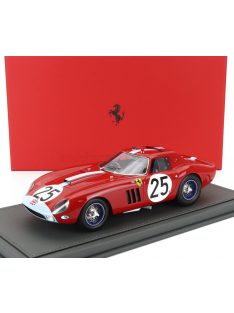   Bbr-Models - FERRARI 250 GTO 3.0L V12 TEAM MARANELLO CONCESSIONAIRES N 25 24h LE MANS 1964 INNES RELAND - TONY MAGGS - JACKIE STEWART RED LIGHT BLUE