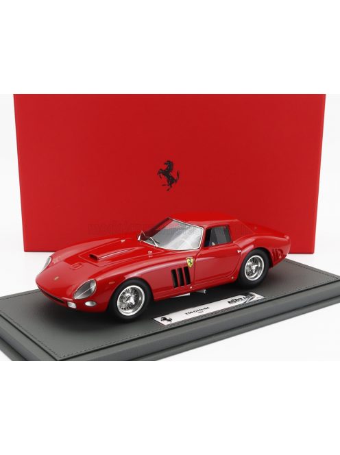 Bbr-Models - FERRARI 250 GTO 3.0L V12 STREET VERSION 1964 - CON VETRINA - WITH SHOWCASE RED