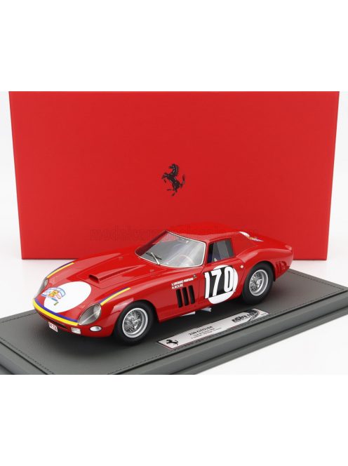 Bbr-Models - FERRARI 250 GTO/64 COUPE N 170 TOUR DE FRANCE 1964 ANNIE SOISBAULT - NICOLE ROURE RED