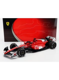   Bbr-Models - FERRARI F1  SF-23 TEAM SCUDERIA FERRARI N 16 2nd LAS VEGAS USA GP 2023 CHARLES LECLERC RED WHITE BLACK