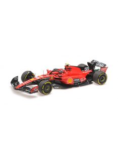   Bbr-Models - FERRARI F1  SF-23 TEAM SCUDERIA FERRARI N 55 BELGIUM GP 2023 CARLOS SAINZ RED BLACK