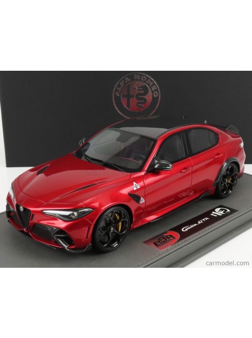 Bbr-Models - Alfa Romeo Giulia Gta 2020 - Con Vetrina - With Showcase Rosso Gta - Red Met