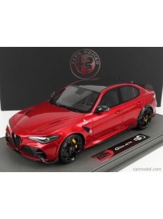   Bbr-Models - Alfa Romeo Giulia Gta 2020 - Con Vetrina - With Showcase Rosso Gta - Red Met