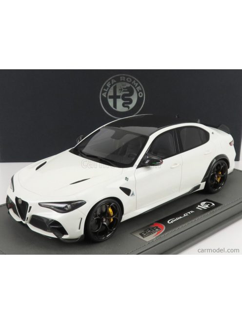 Bbr-Models - Alfa Romeo Giulia Gta 2020 - Con Vetrina - With Showcase Bianco Trofeo - White