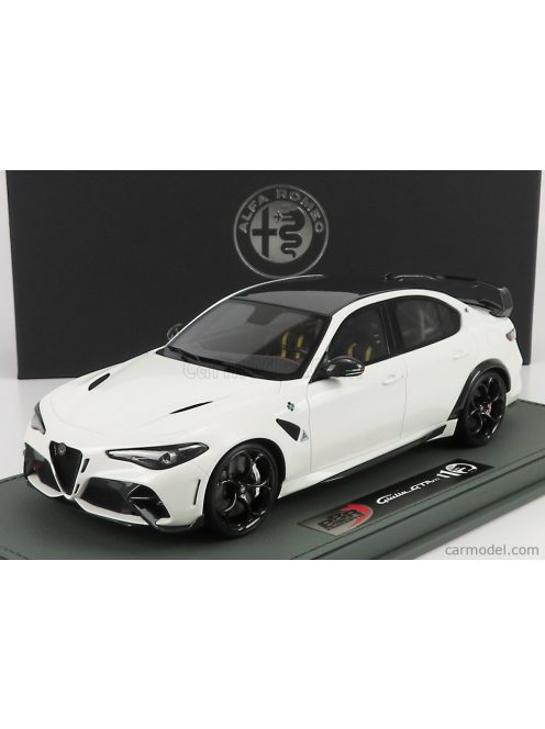 Bbr-Models - Alfa Romeo Giulia Gtam 2020 - Con Vetrina - With Showcase Bianco Trofeo - White