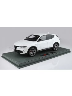   Bbr-Models - ALFA ROMEO TONALE VELOCE PLUG-IN HYBRID 2023 - CON VETRINA - WITH SHOWCASE BIANCO ALFA - WHITE