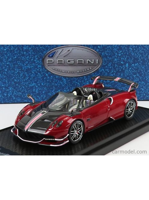 Bbr-Models - Pagani Huayra Bc N 20 Roadster 2017 Black Carbon - Red Met