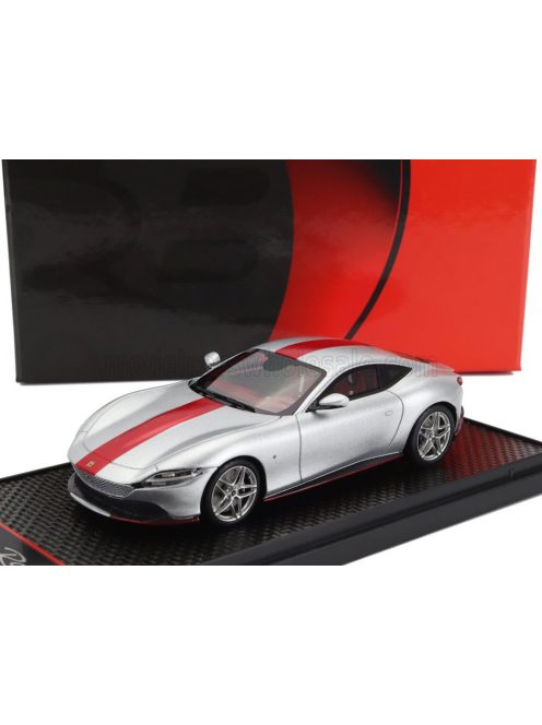 Bbr-Models - FERRARI ROMA 2019 - 30th ANNIVERSARY SILVER RED