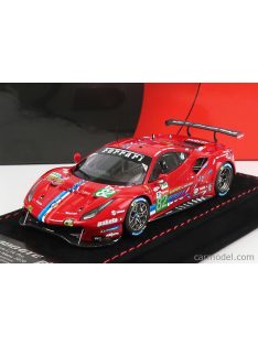   Bbr-Models - Ferrari 488 Gte Evo 3.9L Turbo V8 Team Risi N 82 Lmgte Pro Class 24H Le Mans 2020 S.Bourdais - J.Gounon - O.Pla Red