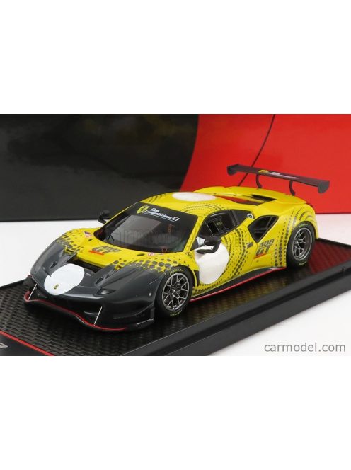 Bbr-Models - Ferrari 488 Gt Modificata 2020 Yellow Matt Grey