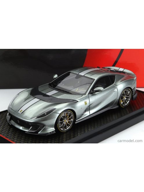 Bbr-Models - Ferrari 812 Competizione 2021 Grigio Coburn - Silver Grey Met