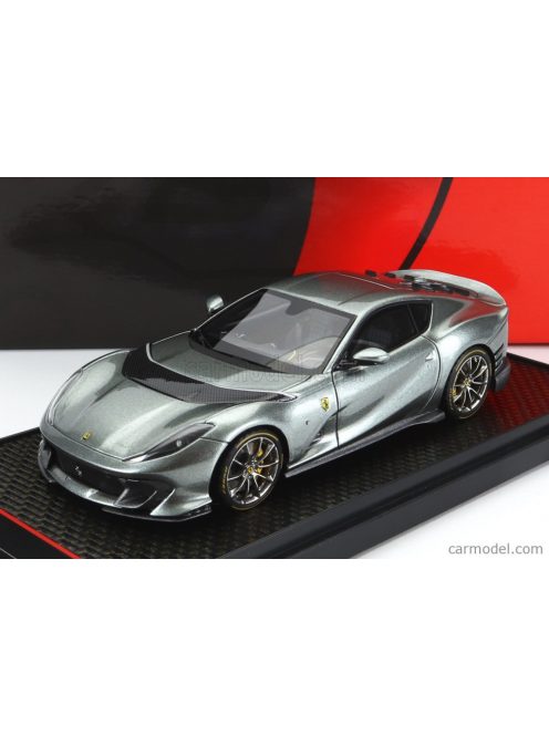 Bbr-Models - Ferrari 812 Competizione 2021 Grigio Coburn - Grey Met