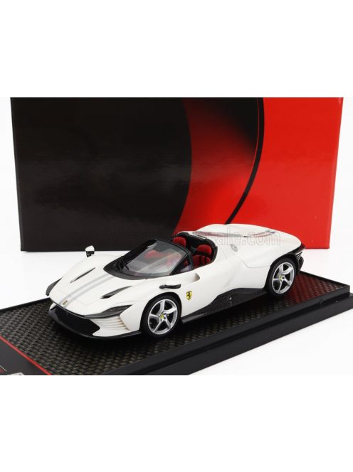 Bbr-Models - FERRARI DAYTONA SP3 OPEN ROOF ICONA 2022 BIANCO - MATT WHITE