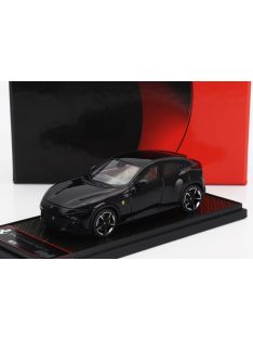   Bbr-Models - FERRARI PUROSANGUE SUV 2022 NERO PUROSANGUE - BLACK MET