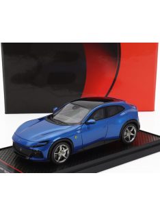   Bbr-Models - FERRARI PUROSANGUE SUV 2022 BLU CORSA - BLUE MET