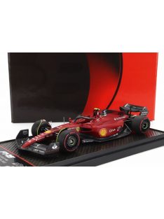   Bbr-Models - FERRARI F1-75 TEAM SCUDERIA FERRARI N 55 2nd BAHRAIN GP 2022 CARLOS SAINZ RED