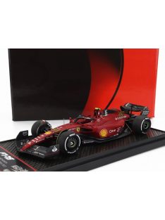   Bbr-Models - FERRARI F1-75 TEAM SCUDERIA FERRARI N 55 AUSTRALIAN GP 2022 CARLOS SAINZ RED