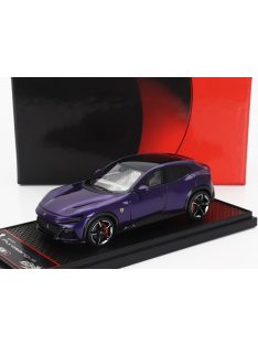   Bbr-Models - FERRARI PUROSANGUE SUV PANORAMIC ROOF 2022 VIOLA AL HUMAID - PURPLE