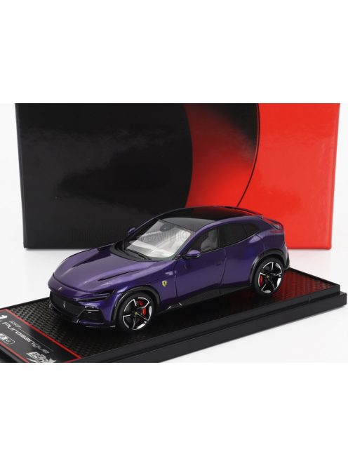 Bbr-Models - FERRARI PUROSANGUE SUV PANORAMIC ROOF 2022 VIOLA AL HUMAID - PURPLE