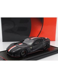   Bbr-Models - FERRARI 812 COMPETIZIONE N 16 PRINCIPATO DI MONACO LIVERY 2021 MATT BLACK