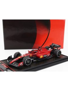   Bbr-Models - FERRARI F1  SF-23 TEAM SCUDERIA FERRARI N 16 4th SINGAPORE GP 2023 CHARLES LECLERC RED BLACK