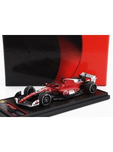   Bbr-Models - FERRARI F1  SF-23 TEAM SCUDERIA FERRARI N 16 2nd LAS VEGAS USA GP 2023 CHARLES LECLERC RED WHITE BLACK