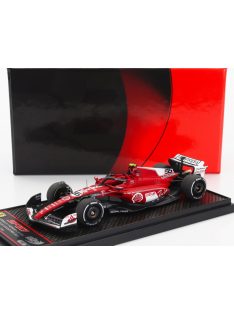   Bbr-Models - FERRARI F1  SF-23 TEAM SCUDERIA FERRARI N 55 LAS VEGAS USA GP 2023 CARLOS SAINZ RED WHITE BLACK