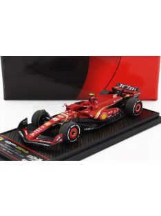   Bbr-Models - FERRARI F1  SF-24 TEAM SCUDERIA FERRARI N 55 WINNER AUSTRALIAN GP 2024 CARLOS SAINZ RED BLACK