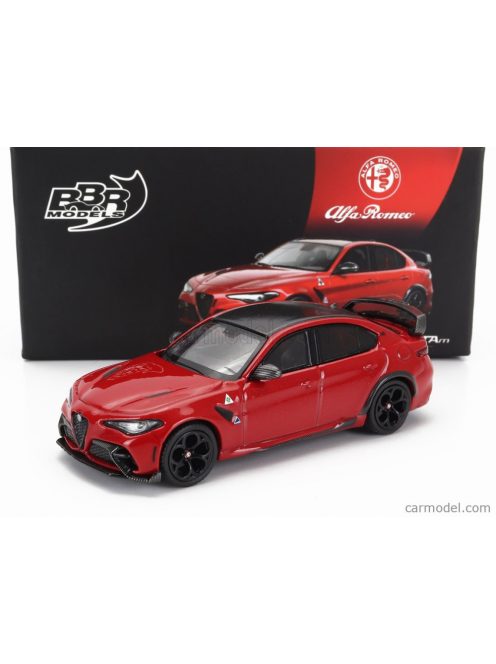 Bbr-Models - Alfa Romeo Giulia Gtam 2020 Rosso Gta - Red Met