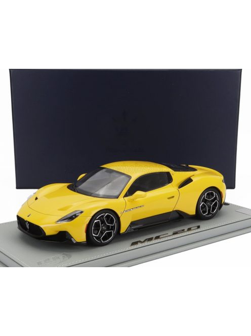 Bbr-Models - MASERATI MC20 2020 GIALLO GENIO - YELLOW