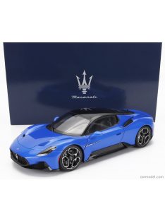   Bbr-Models - Maserati Mc20 Gloss Black Roof 2020 Blu Infinito - Blue Black