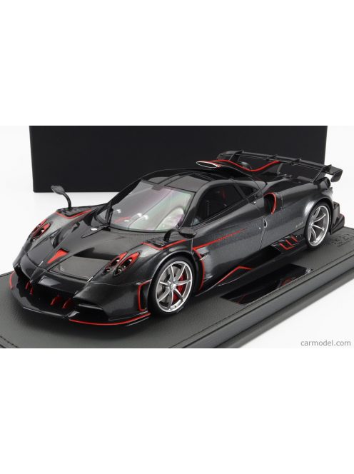 Bbr-Models - Pagani Imola 2020 - Con Vetrina - With Showcase Dark Grey Met Red