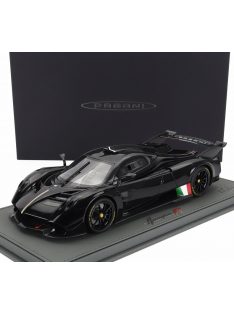   Bbr-Models - PAGANI HUAYRA R 2021 - CON VETRINA - WITH SHOWCASE NERO LUCIDO - BLACK