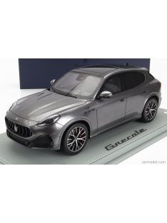   Bbr-Models - Maserati Grecale Trofeo Suv 2023 - Con Vetrina - With Showcase Grigio Lava - Grey Met