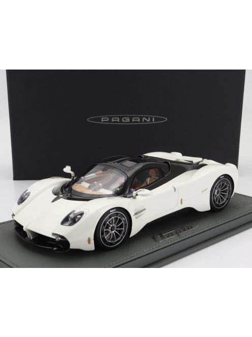 Bbr-Models - PAGANI UTOPIA 2022 - CON VETRINA - WITH SHOWCASE BIANCO PERLA - WHITE