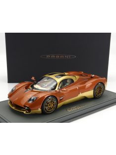   Bbr-Models - PAGANI UTOPIA 2022 - CON VETRINA - WITH SHOWCASE BRONZE MET GOLD