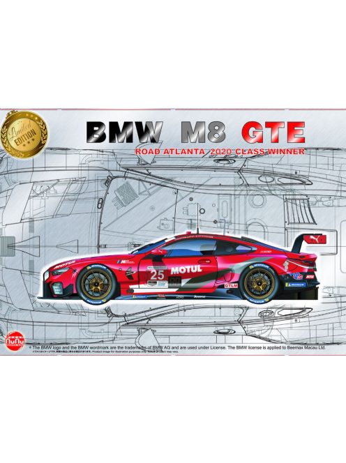 NUNU-BEEMAX - BMW M8 GTE 2020 Road Atlanta Class Winner