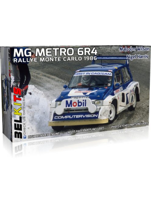 BELKITS - Mg Metro 6R4,Rallye Monte Carlo 1986