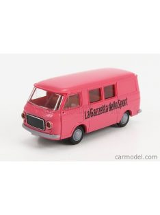   Brekina Plast - Fiat 238 Half Van La Gazzetta Dello Sport 1969 Pink