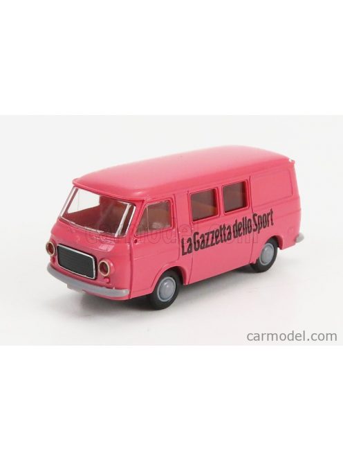 Brekina Plast - Fiat 238 Half Van La Gazzetta Dello Sport 1969 Pink